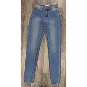 (3/$35) Pacsun Womens Size 24 Skinny High Rise Denim Blue Jeans Jeggings